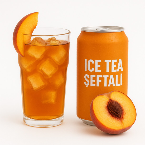 Ice Tea Şeftali Sıvı Gıda Aroması ASD Kimya